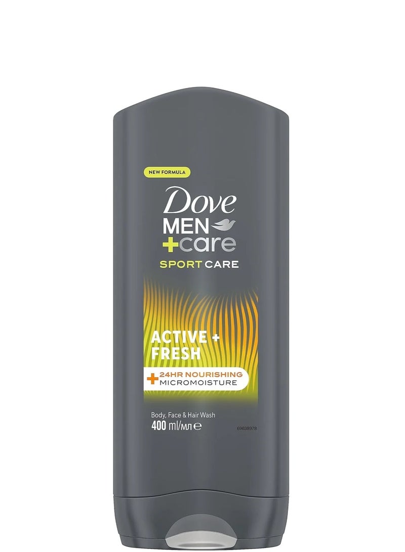 غسول للجسم والوجه والشعر 400 مل